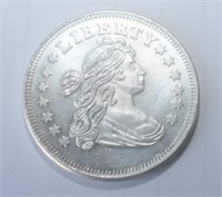 1-OZ .999 FINE SILVER ROUND !