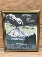 Lassen Volcanic National Park Print Framed