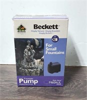 Beckett fountain pump ( NEW)