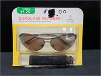 1.25 Reading Sunglasses Brown