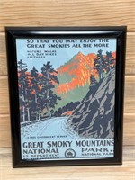 Great Smoky Mountains National Park Print Framed