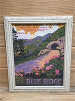 Blue Ridge Parkway National Park Print Framed
