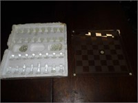 Glass Chess Set