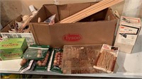 Box-Wood Dowels, Caps, Craft Items