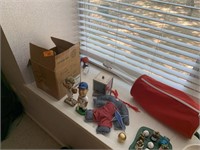 CONTENTS OF WINDOW SILL