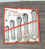 Wilmar 5pcs ratcheting box wrench set