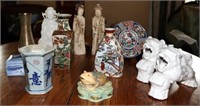Various Oriental Porcelain Figures & Vases