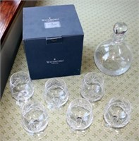 Waterford Crystal Brandy Decanter Set