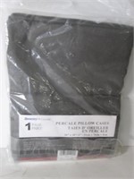 NEW 1 PAIR PERCALE PILLOW CASES