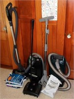 Lot of 2 Kenmore Vacuums & Floor Sweeper