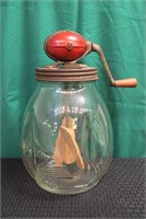 Vintage Dazey football butter churn