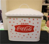 Enamel Coca Cola bread box