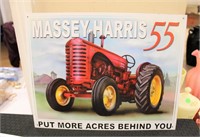 Metal Massey Harris sign