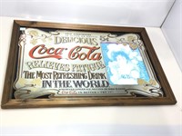 Coco-Cola Advertising Mirror - 39x27in
