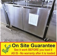 DUKE 48” work top cooler stainless