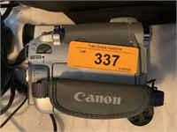 CANON VIDEO CAMERA W BAG