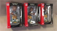 NFL Legends of the Field Bobbleheads, Ward and