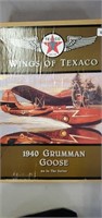 Texaco 1940 Grumman Goose Metal Coin Bank