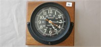 Seth Thomas Quartzmatic Marine Ship Clock