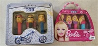 PEZ Barbie and Orange County Choppers Collectors
