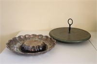 Lazy Susan, Plate and Bowl
