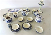 Miniature Blue Willow & Delft