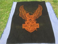 Harley Davidson Twin Blanket
