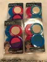 Lot of 6 Vivid Hues Hair Chalk, Assorted Color