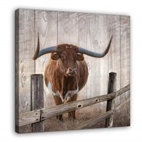 Wall Art of Texas Longhorns