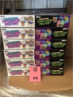 Lot of 12 DIY Holographic Slimy Ooze Factory