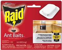 36 x 4pks Raid Ant Killer Baits, Child Resistant