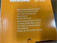(set of 12) ReneSola LED par38 15 watt 2700k