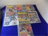 7 Vintage Hockey Magazines from the 1970s