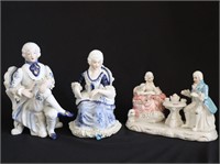 Porcelain Colonial Couples