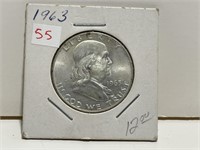 1963 FRANKLIN 1/2 DOLLAR