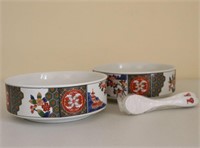 Asian Art Bowls and Spoons