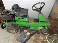 lawn boy riding mower