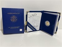 1997W AMERICAN EAGLE $5 PROOF GOLD COIN - 1/10TH