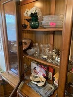CONTENTS OF CHINA CABINET / GLASSWARE MORE