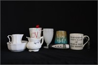 Mugs/Cups, Corkscrew/Thermometer