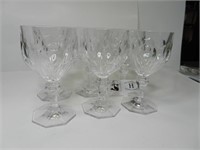 6 Piece Goblet with Indentions (10 oz.)