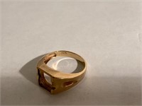 10 K Gold Men’s Ring, No Stone AS IS