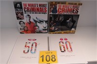 Crime Books & View of The Past Books w/ DVD