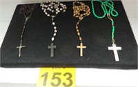 Rosary Beads - 4 Sets