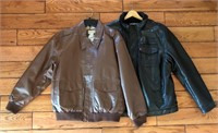 Two Leather Coats
