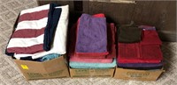 Assorted Towels & Blankets