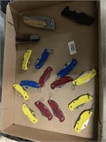 COLLECTION OF POCKETKNIVES