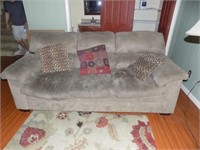 micro fiber couch and love seat