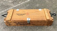 Wood Ammunition Box