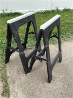 Sawhorse Set, Heavy Plastic